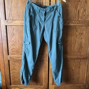 J Crew cotton/linen City fit cargo pants/ sz 2